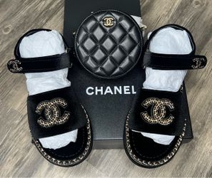 Chanel Slides Brand New With Box And Dust Cover