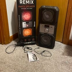 Remix Party Speaker With Mic