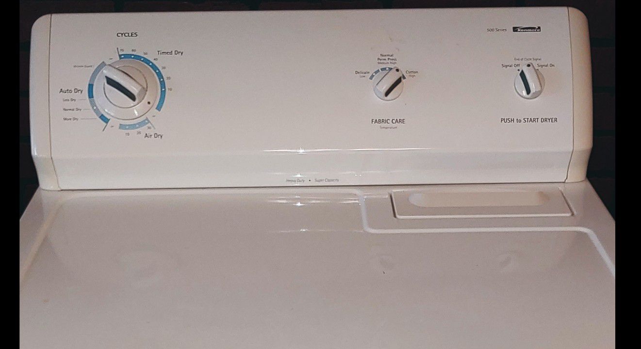 Super Nice Kenmore Clothes Dryer (Delivery Available)
