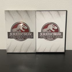 Jurassic Park Collection DVD Trilogy 3 Disc Complete w/ Slipcover Movies