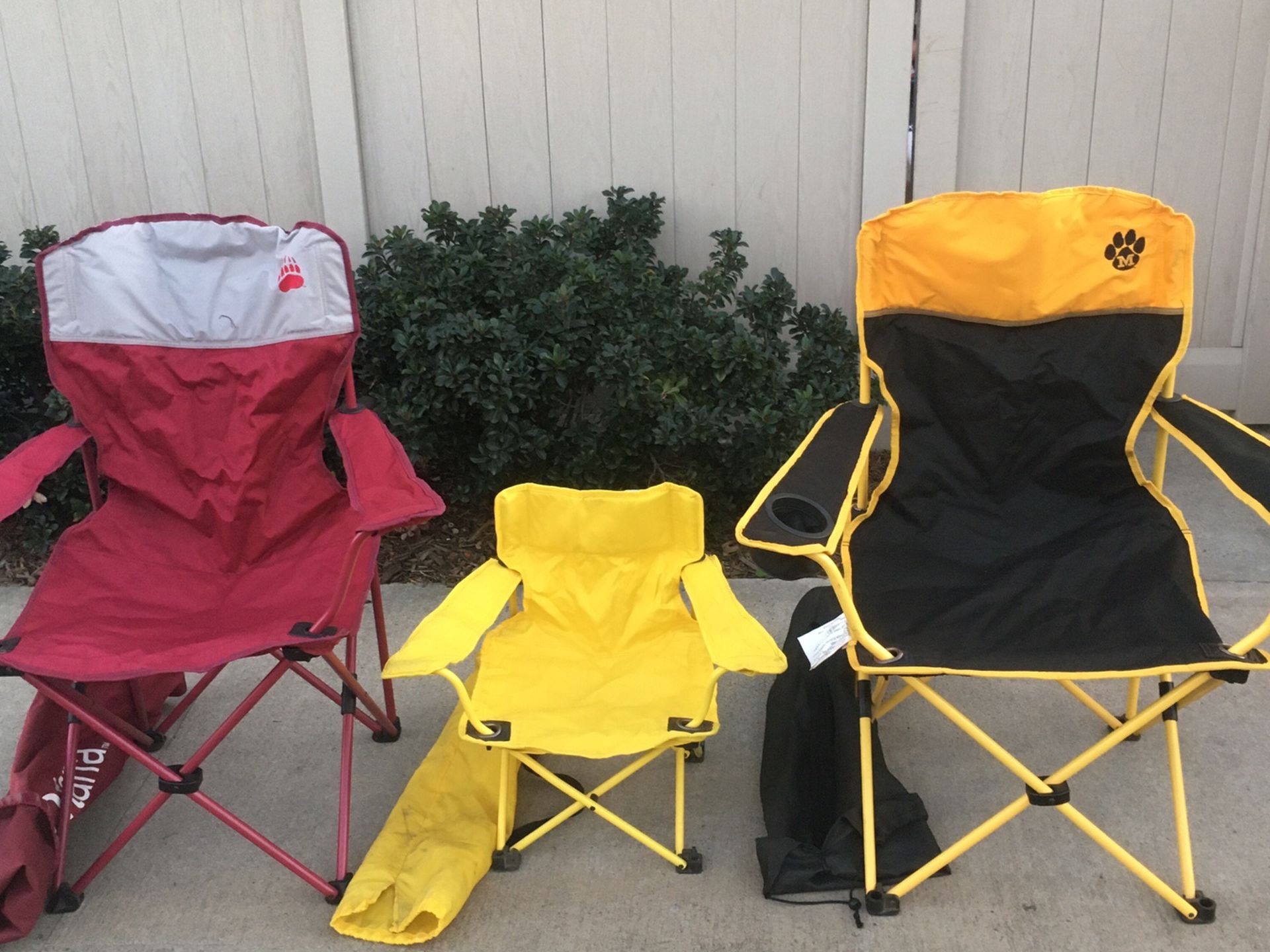 Camping/Beach Chairs Set