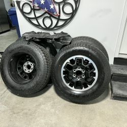 Brand New Tires With Rims.