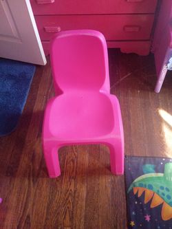 Pink chair