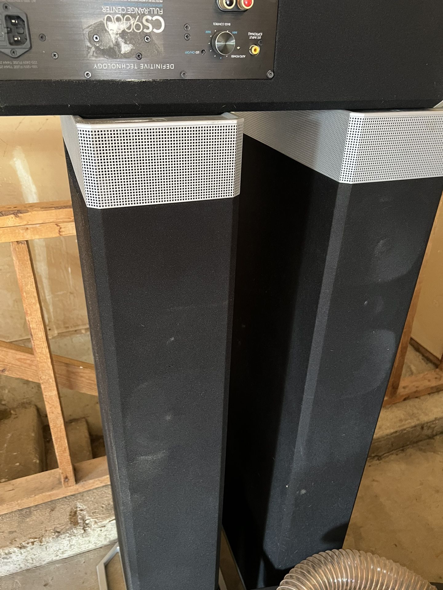 Definitive Technology BP9080X High-Performance Tower Speaker