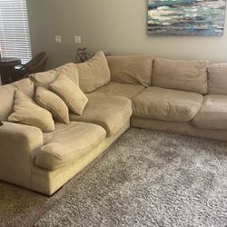 Oversized Sectional Great Couch!