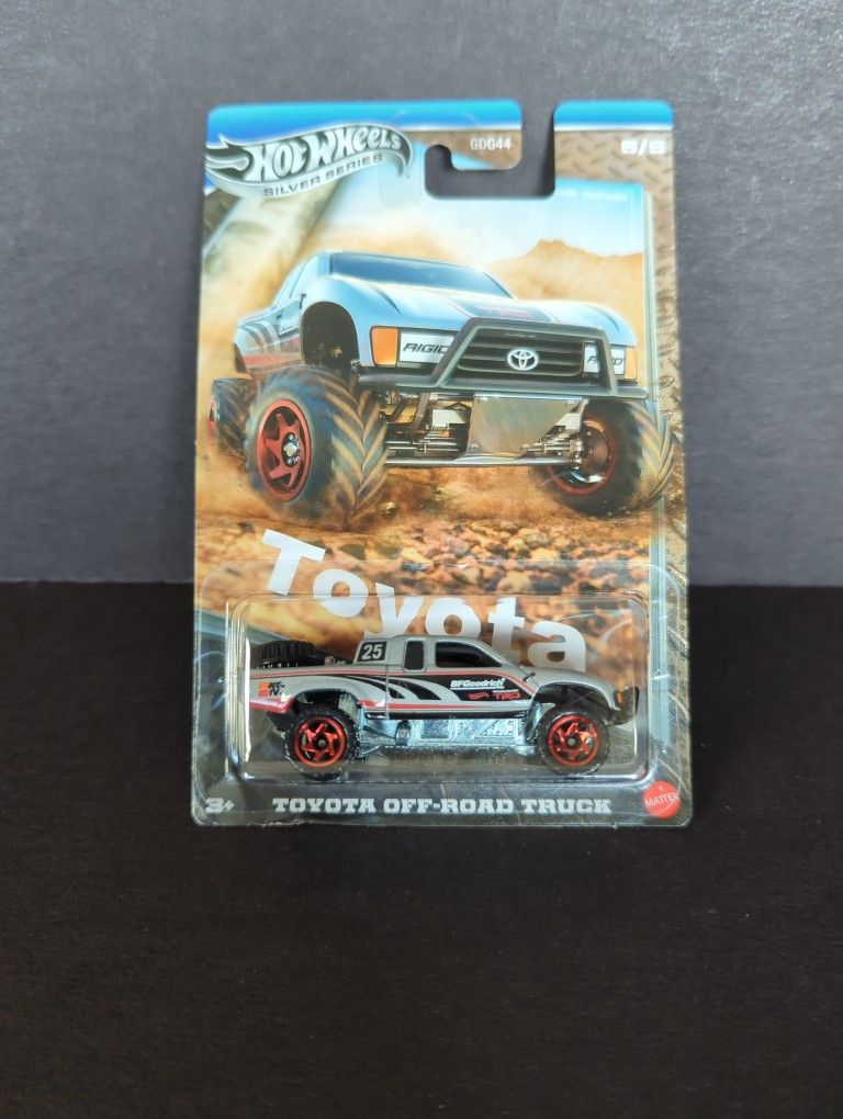 Hot Wheels Exclusive Silver Series Toyota Off-Road Truck