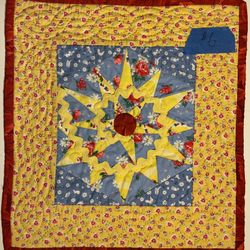 “One Red Egg” Quilted Wall Hanging
