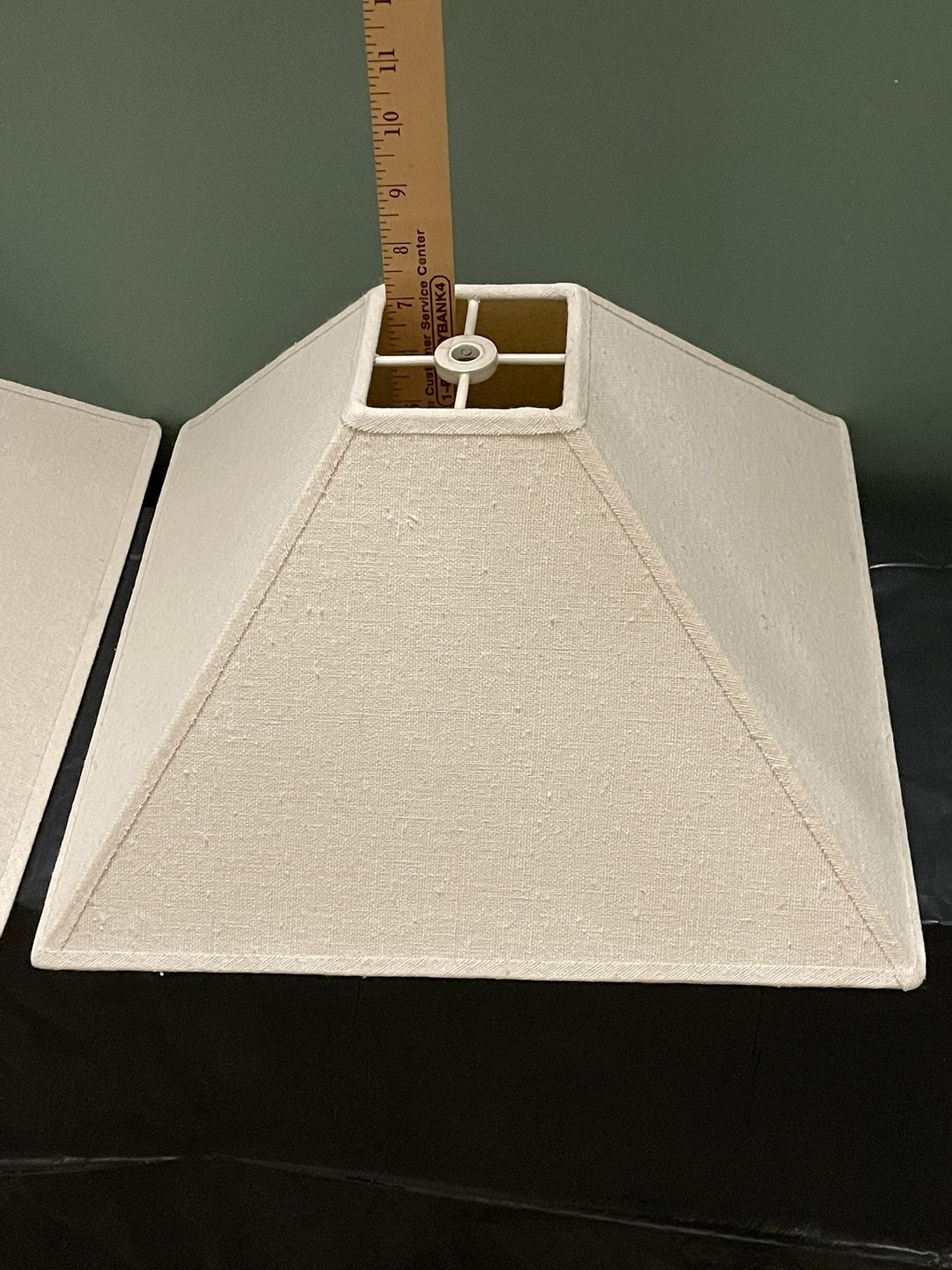 Large LAMP SHADE (pyramid shape) - posted price EACH is firm.