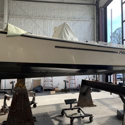 20’ proline center console boat