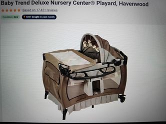 Baby Trend Deluxe Nursery Playard