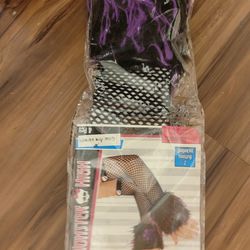 Monster High Costume Gloves.  New