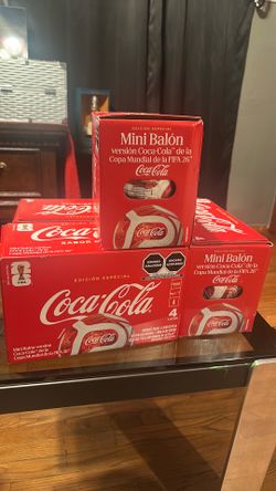 Mini balón versión  coca cola de la Copa Mundial de la FIFA 2026