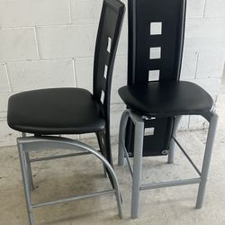 Modern Dining Chair  Tuxedo Black
