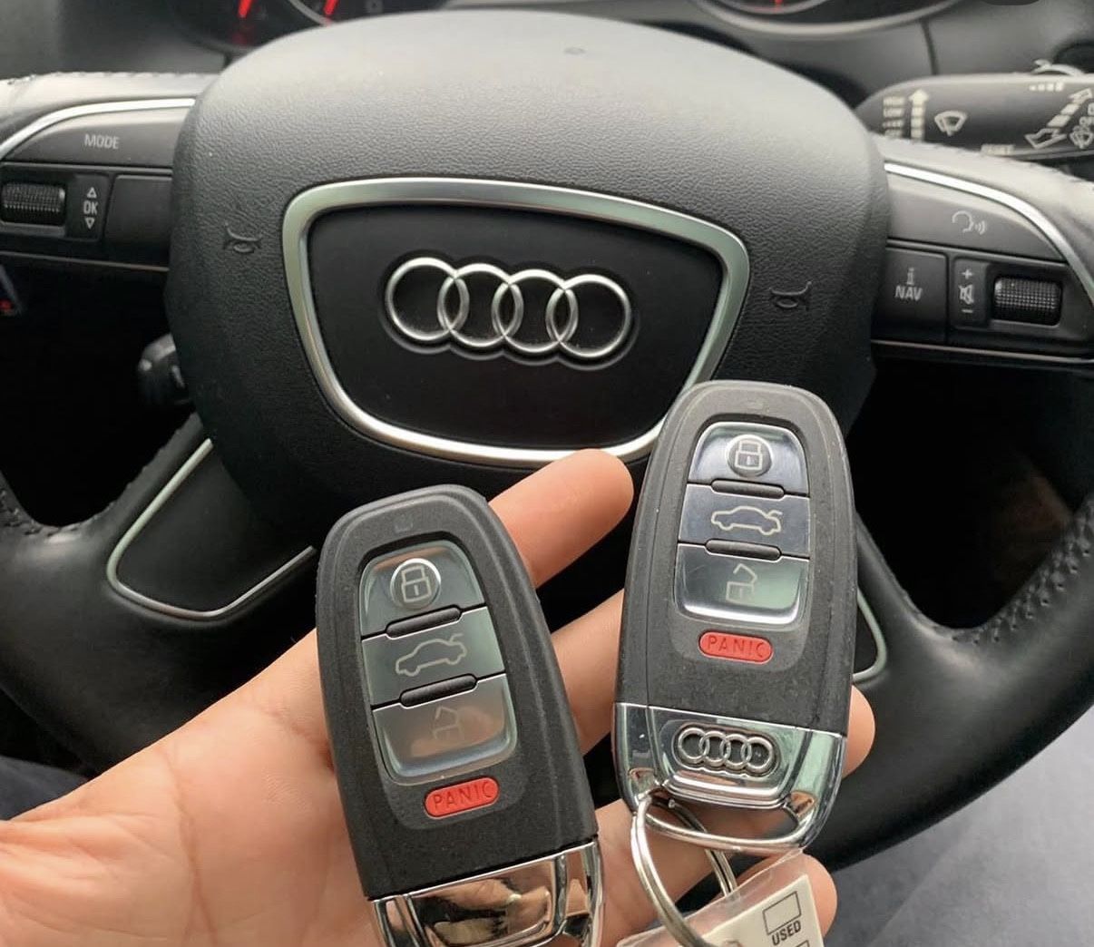 Audi key fob Audi key