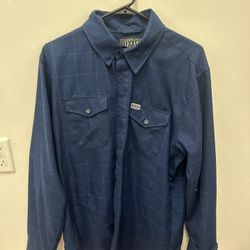 Dixxon Flannel Company “The Myers” Blue And White