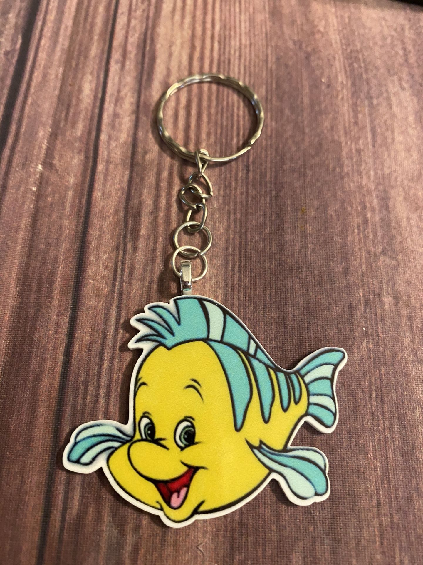 Flounder keychain