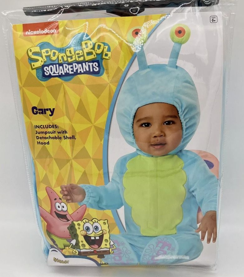 Baby Gary the Snail Jumpsuit Costume SpongeBob SquarePants 