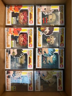 Funko Pops Itachi & My Hero Academia