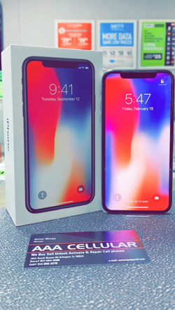 Apple iPhone X 256GB / 64GB