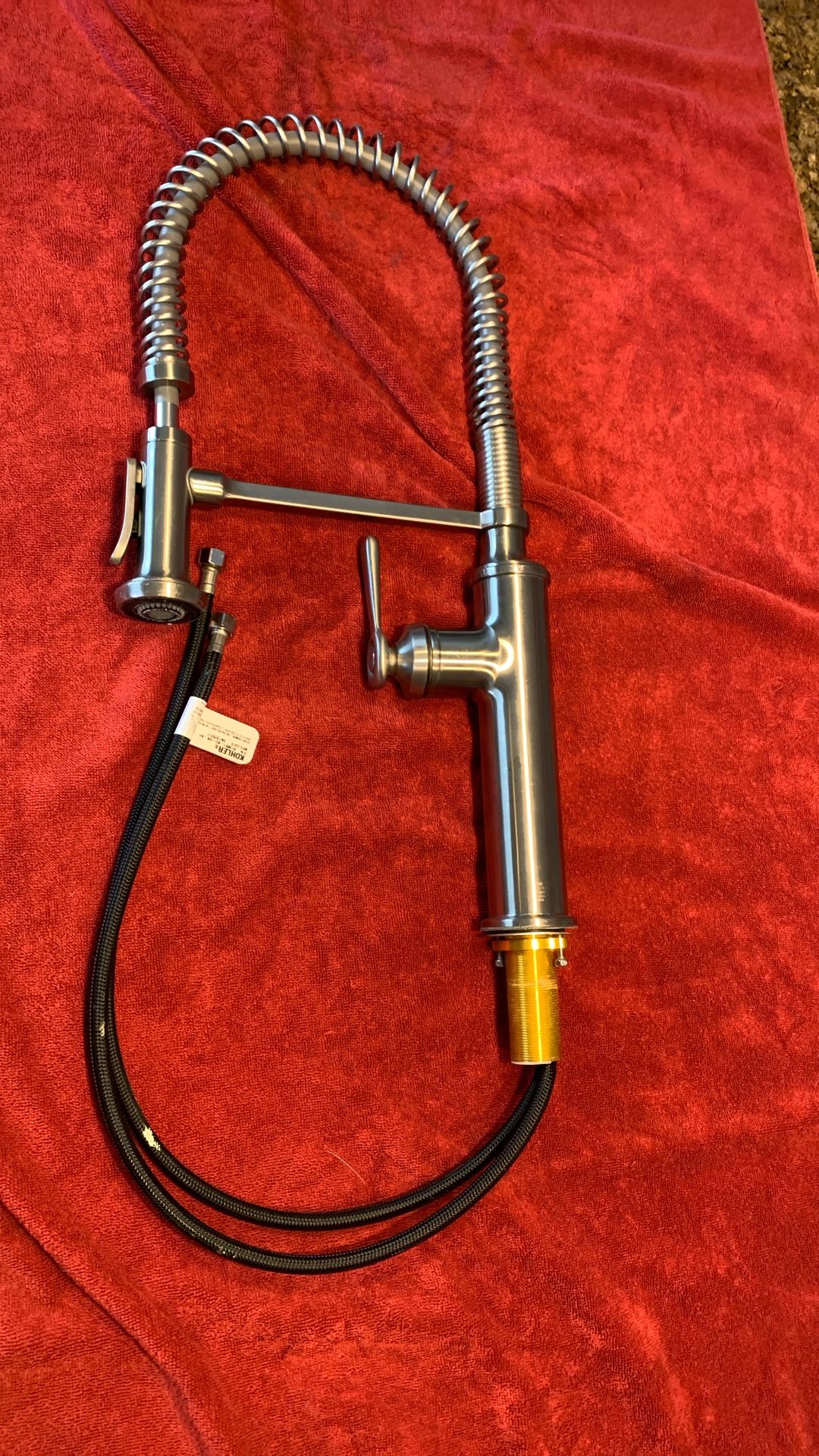 KOHLER Pull Down Sprayer Kitchen Faucet