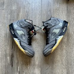 Jordan 5 Retro Off White Muslin Mens Size 8.5