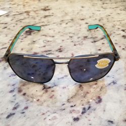 COSTA Wader Antique Gold Polarized Sunglasses