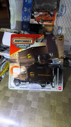 Hot wheels & matchbox ups box truck