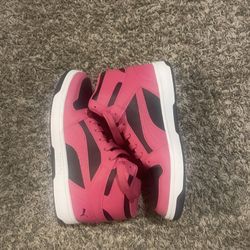 Puma High top Sneakers Black And Pink 