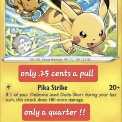 ONLY .25 POKEMON CARDS !! CASTRO VALLEY AT KNUDSENS ICE CREAMERY  ONLY A QUARTER