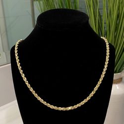 Gold Rope Chain 14k