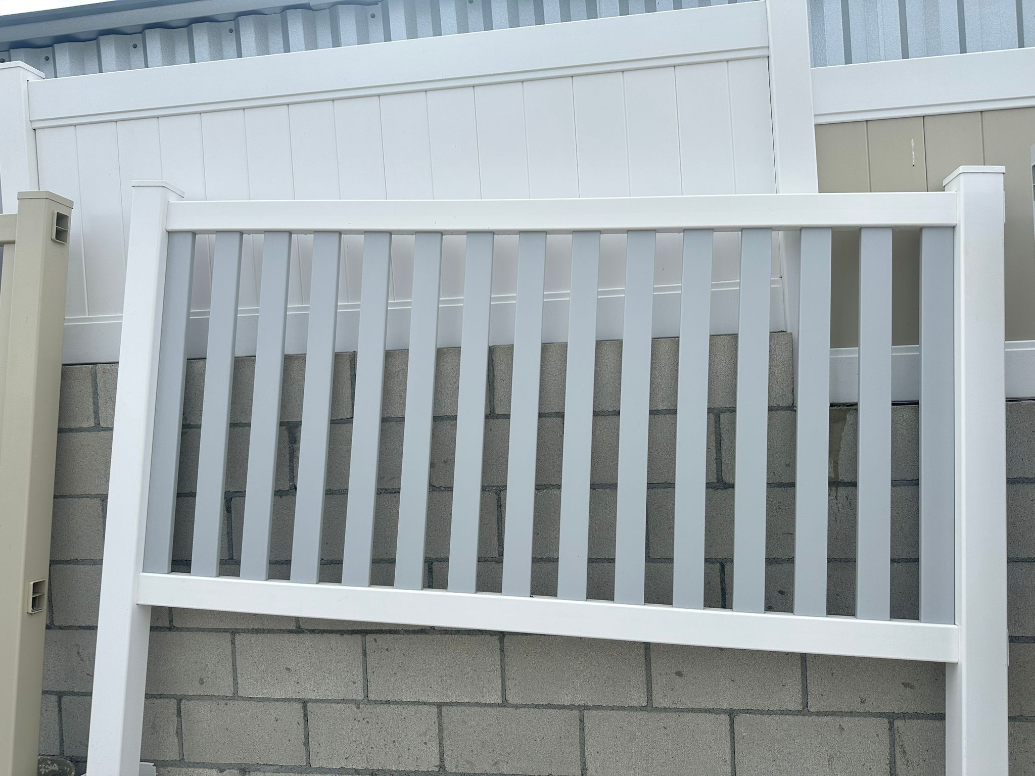 Vinyl Fence