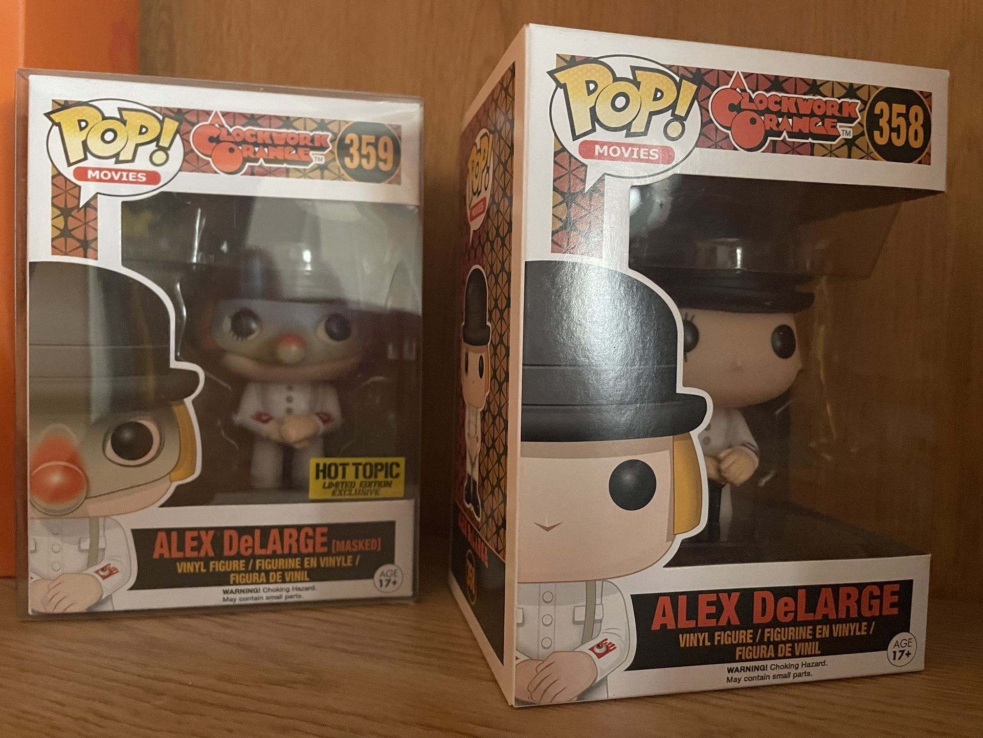 A Clockwork Orange Funko Pops