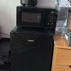 Refrigerator. Microwave. Air Fryer