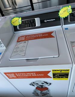 SpeedQueen Washer TR7 For Heavy Duty Comes With 7 Years Warranty Ask for Details!