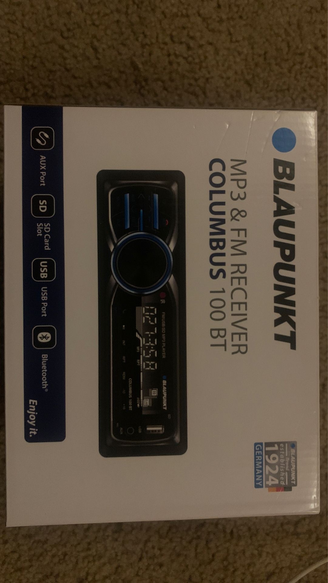 Brand NEW Blaupunkt MP3 / FM / Bluetooth Car Stereo $70