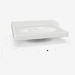 IKEA white Ceramic Bathroom Sink