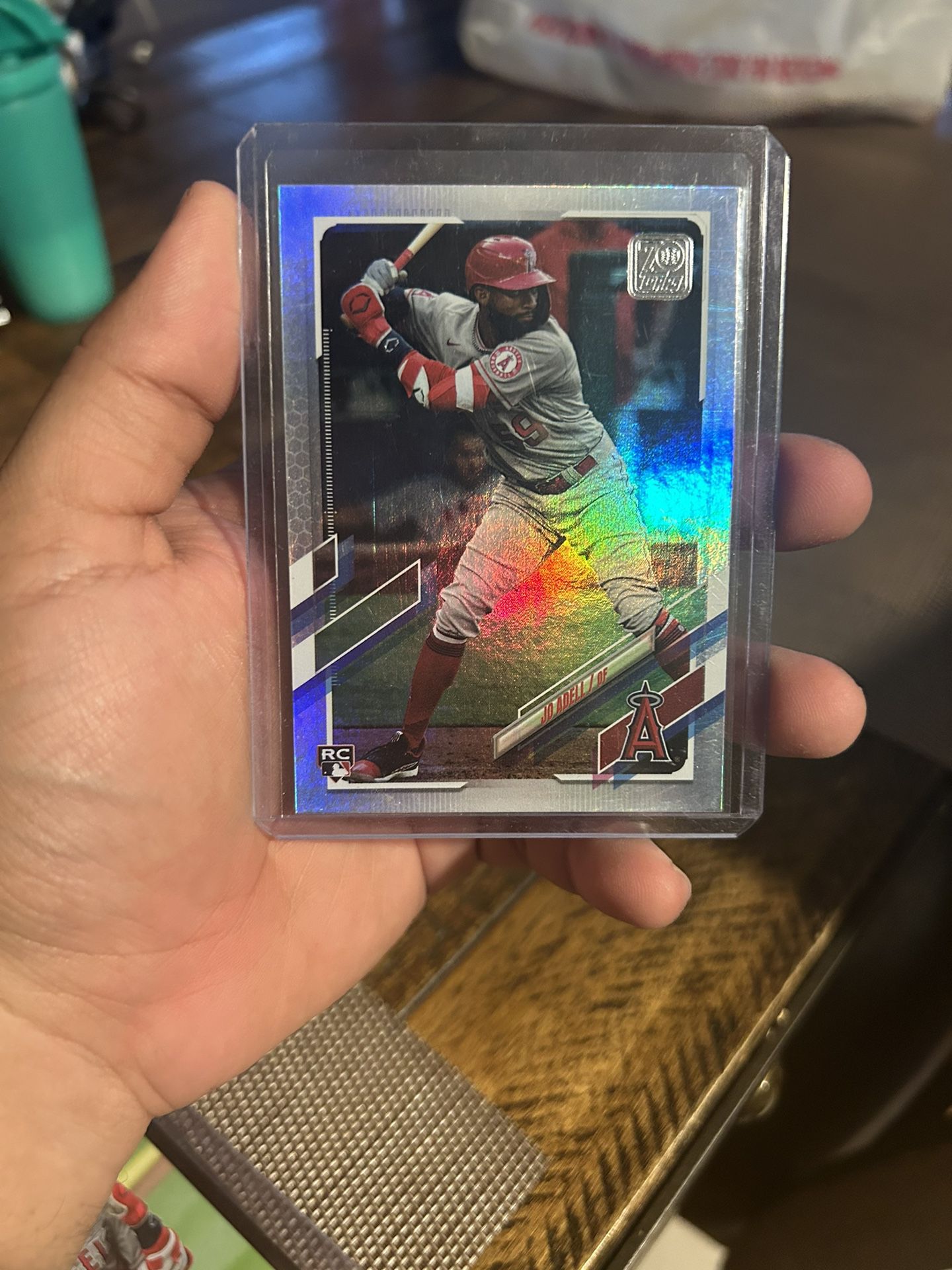 2021 Topps Jo Adell Rookie Card Silver 