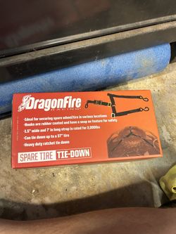 Dragon Fire Spare Tire Hold Down