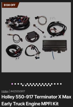 Holley Terminator X Max