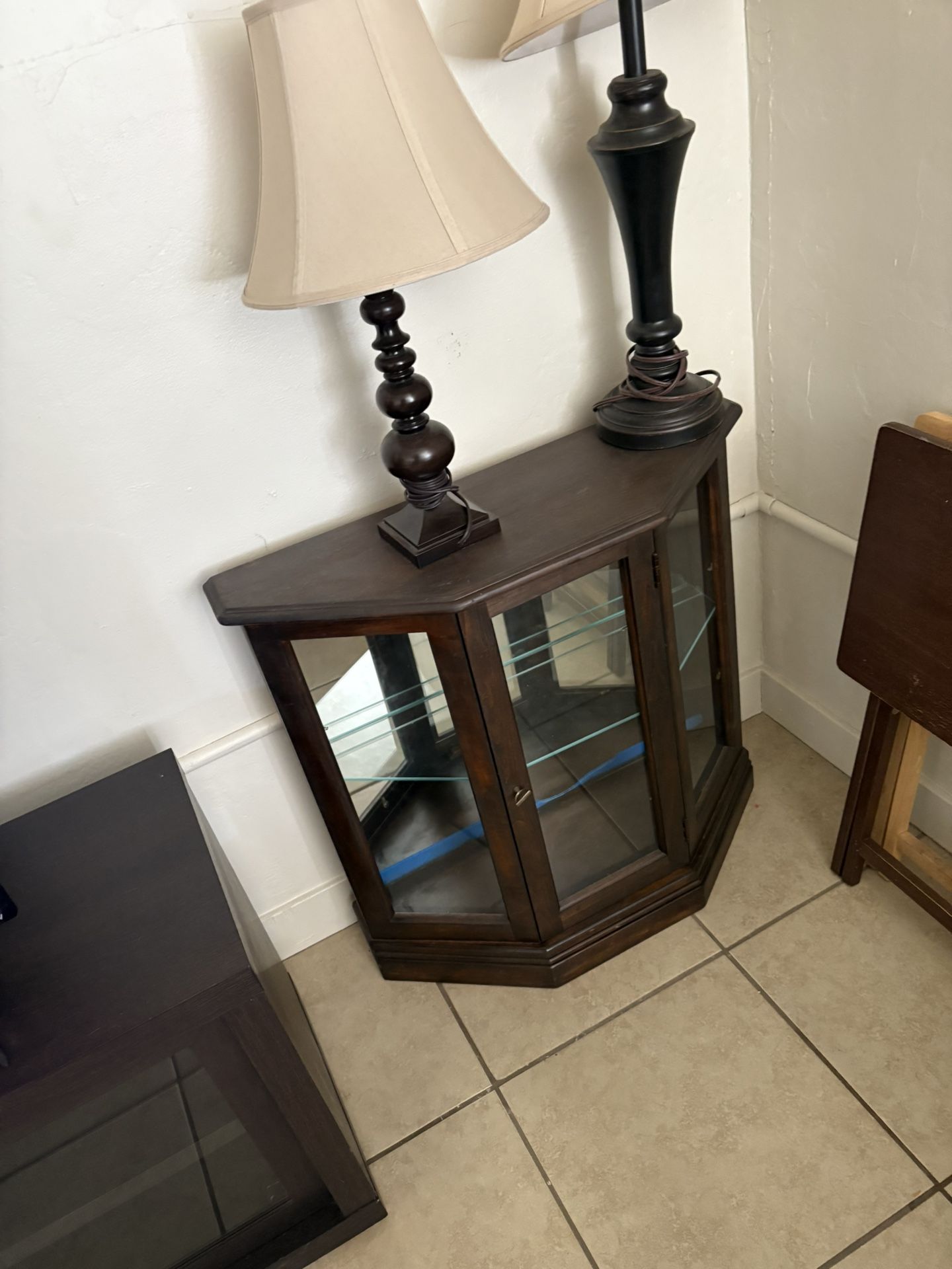 Wooden/Glass Case