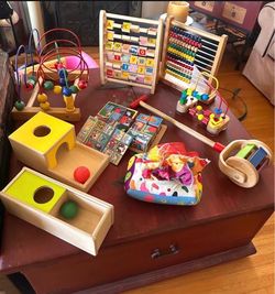 Kids Montessori toys 10.00 each one