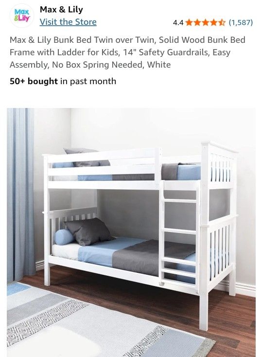 Twin Bunk Bed With Trundle