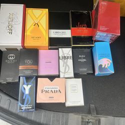Colognes, Perfumes, Dior Slides, And Designer Belts For Sale