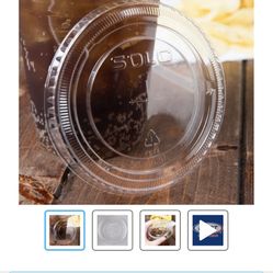 700 Dart Clear Slotted Lid  $10