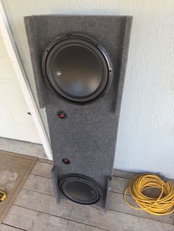 Dual Subwoofer Box with JL Audio Subs