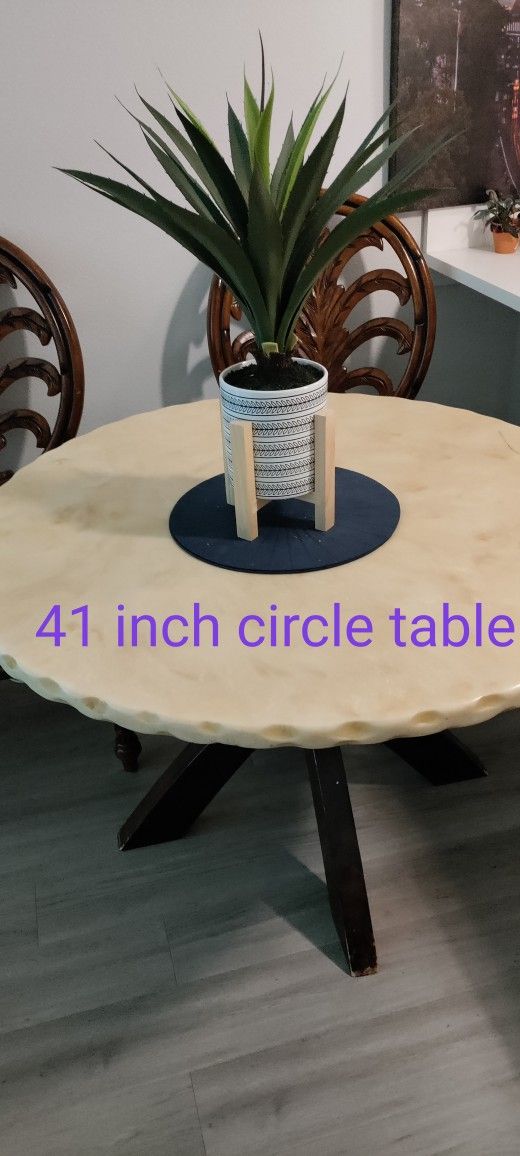 Marble Granite Circle Table