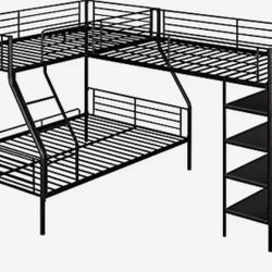 Triple Bunk Bed 