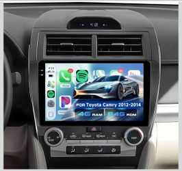 2012 to 2014 Toyota Camry Stereo with Wireless Apple Carplay and Android Auto