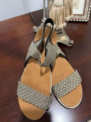 BM bernie mev Suede Sandals Size 40 / US 9-1/2