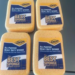 All purpose, heavy duty sponge